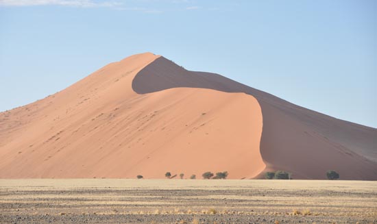 zandduinen Namibie